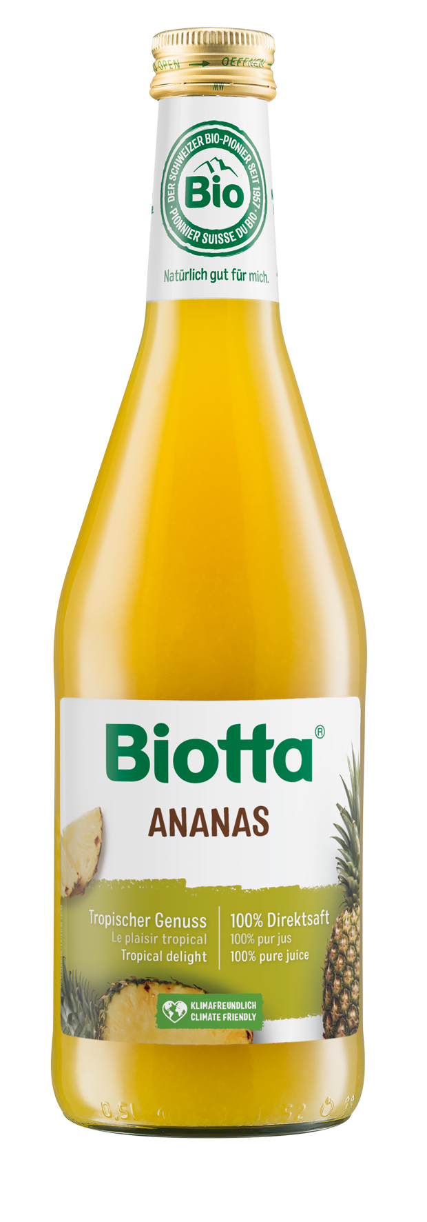 Biotta Ananassap bio 500ml